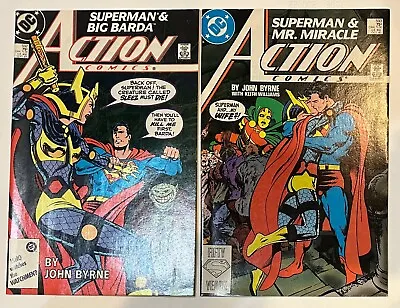 Buy (1987) Action Comics #592-593 Big Barda Sex Tape Story! Mister Miracle! • 20.53£