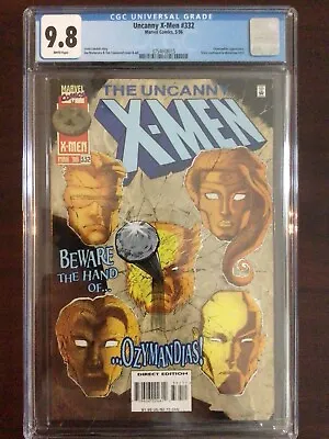 Buy CGC 9.8 Uncanny X-Men 332 White Pages • 59.13£