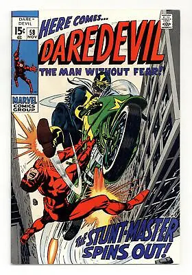Buy Daredevil #58 VF- 7.5 1969 • 35.55£