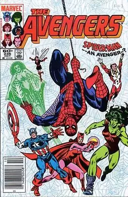 Buy Avengers (1963) # 236 Newsstand (7.0-FVF) Spider-Man 1983 • 9.45£