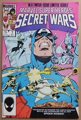 Buy Marvel Super Heroes, Secret Wars #7,  Spider-woman  Appearance, High Grade!! • 48£