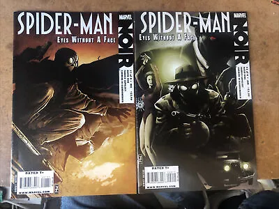 Buy Spider-man Noir Eyes Without A Face #1-4. Full Set 2010. #3 And #4 Are Variants • 60£