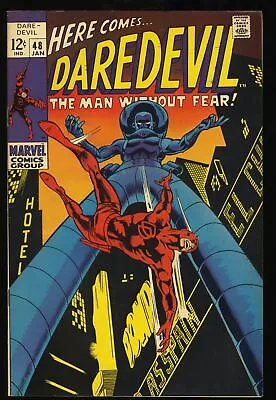 Buy Daredevil #48 VF+ 8.5 Stilt-Man Appearance! Marvel 1969 • 49.57£