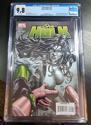 Buy CGC 9.8 She-Hulk #22 KEY- 1st Appearance Jazinda & Hi-Lite NM/M - Gorgeous Case! • 54.55£