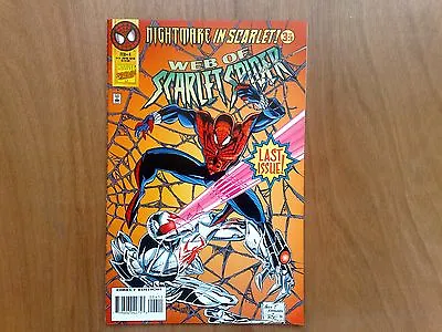 Buy Web Of Scarlet Spider 'nightmare In Scarlet' #3 Last Issue Marvel Comics 1995 • 3.50£