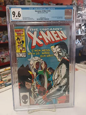 Buy UNCANNY X-MEN #210 (Marvel Comics, 1986) CGC Graded 9.6 ~ White Pages • 39.42£