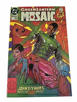 Buy GREEN LANTERN MOSAIC #1 FIRST PRINT DC COMICS JOHN STEWART CHAOS NM (box41) • 3.95£