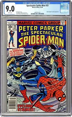 Buy Spectacular Spider-Man Peter Parker #23 CGC 9.0 1978 4087251021 • 90.68£