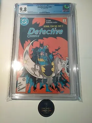 Buy DETECTIVE COMICS 576 CGC 9.8 McFARLANE First Batman Cover!  1987 • 237.47£