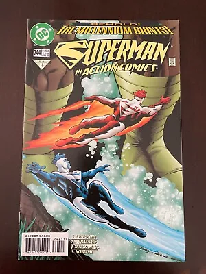 Buy Action Comics #744 Vol. 1 (DC, 1998) VF • 2.03£