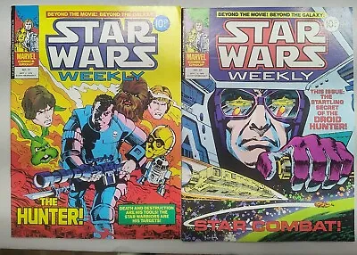 Buy Star Wars Weekly #31 #32 UK 1978 Comic Magazines • 31.97£