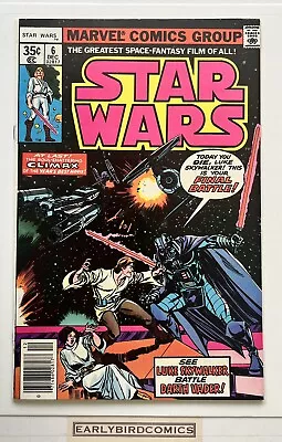 Buy Star Wars #6 Vol.1 Marvel Comics (1977) Cents Copy • 20£