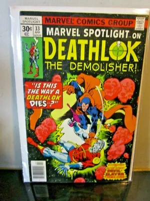 Buy Marvel Spotlight #33, Deathlok The Demolisher, Devil-slayer, 1977  • 8.69£