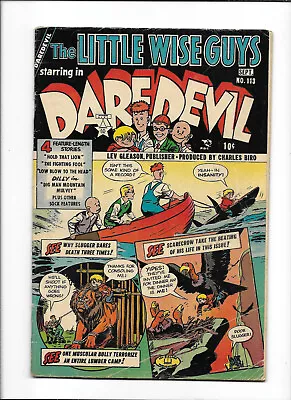 Buy Daredevil #113 [1954 Vg] The Little Wise Guys    Lev Gleason   Shark Cover! • 7.91£