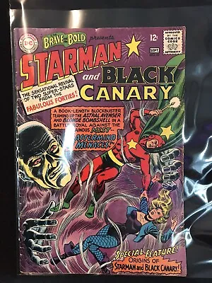 Buy Brave And The Bold #61. 1st Silver Age Black Canary & Starman App • 39.98£