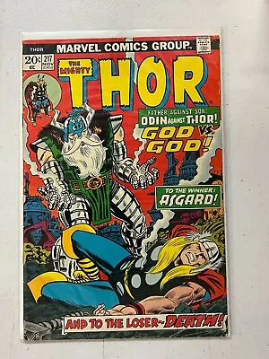 Buy The Mighty Thor 217 Marvel Comics 1973 | Combined Shipping B&B • 7.92£