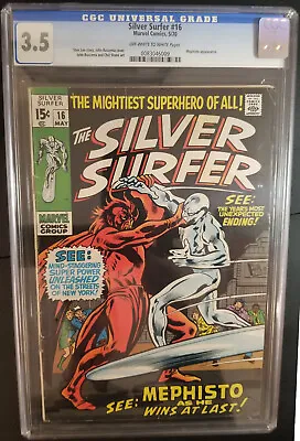 Buy Silver Surfer #16 CGC 3.5 • 79.92£