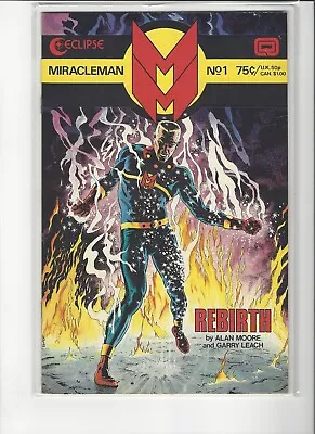 Buy Miracleman #1 - Eclipse Comics  With Yellow Back - Rare Comic - Alan Moore • 79.99£