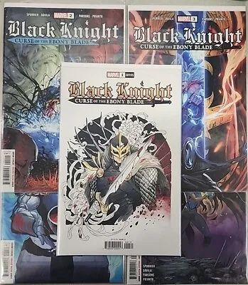 Buy Black Knight Curse Of The Ebony Blade 1-5 Complete Comic Lot Run Set Marvel • 18.26£