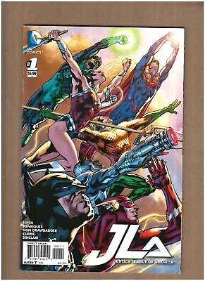 Buy Justice League Of America #1 DC Comics 2015 Bryan Hitch VF+ 8.5 • 1.39£