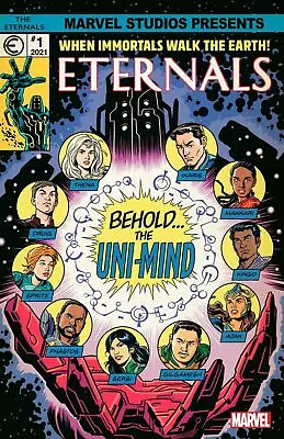 Buy Eternals Vol. 5 - #8 | Chris Wahl Vintage MCU Variant | Marvel Comics - 2021 • 4.99£
