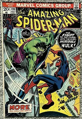 Buy The Amazing Spider-man Comic #120 (marvel,1973) Bronze Age ~ • 79.16£