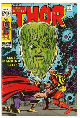 Buy Thor #164 3.0 // 3rd Cameo Appearance Of Adam Warlock Marvel Comics 1969 • 22.39£