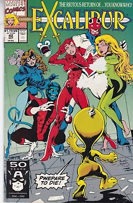 Buy Marvel Comics Excalibur Vol. 1 #42 October 1991 Fast P&p Same Day Dispatch • 4.99£