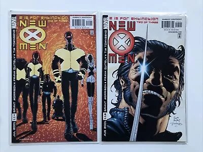 Buy New X-Men #114 +115- (2001) Marvel Comics- 1st App Cassandra Nova And NTW • 29.99£