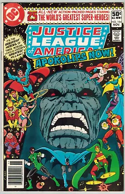 Buy Justice League Of America 184  JLA/JSA   New Gods!  Newsstand! VF 1980 DC Comic • 23.95£