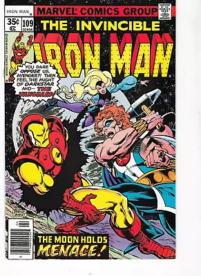 Buy Marvel Comics The Invincible Iron Man #109 Newsstand 1st App Nw Crimson Vanguard • 13.40£