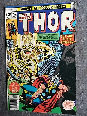 Buy Thor 263 Classic Marvel Comics  Collectors Item Superheroes  • 4£