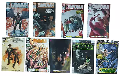 Buy Hawkman Lot Of 9 Comics With Variant Cover (DC) • 6.72£