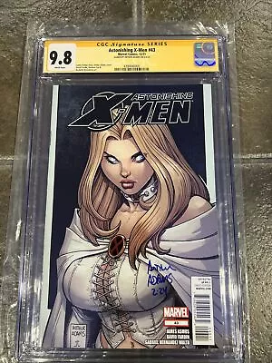 Buy Astonishing X-men #43 Cgc 9.8 White Pages // Signed Athur Adams Marvel 2011 • 237.51£