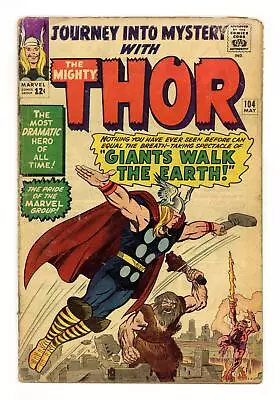 Buy Thor Journey Into Mystery #104 GD- 1.8 1964 • 22.24£