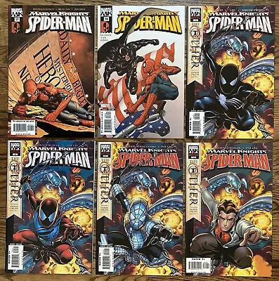 Buy Marvel Knights Spider-Man #17-22 Run Lot 2005 Variant Set Spider-Verse NM • 39.64£