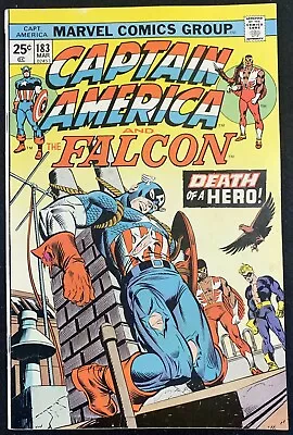 Buy Captain America (1968) #183 FN- (5.5) Classic Cover • 15.76£