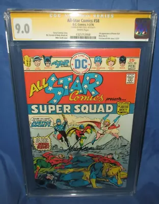 Buy ALL STAR COMICS #58 CGC 9.0 SS Signed Mike Grell  ~1st Appearance Of Power Girl • 716.99£