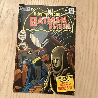 Buy Detective Comics #406, DC 1970, 1st App Dr. Darrk, Batgirl, Neal Adams • 30.75£