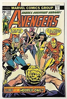 Buy AVENGERS 133 - Marvel 1975 - KEY - Origin Of Kree & Skrull War - Mantis Vision • 5.21£