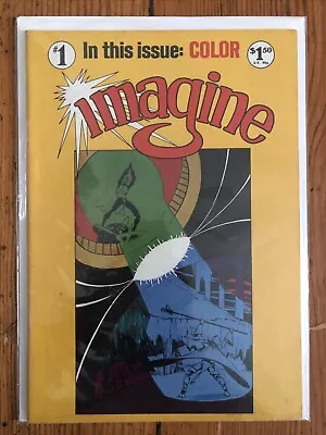 Buy Imagine #1 (1st Print Star*Reach 1978) Friedrich, Lee Mars, Neal Adams, Dave Sim • 7.58£