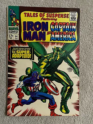 Buy MARVEL - TALES OF SUSPENSE #84 (1966) IRON MAN & CAPTAIN AMERICA - Avengers App. • 158.11£