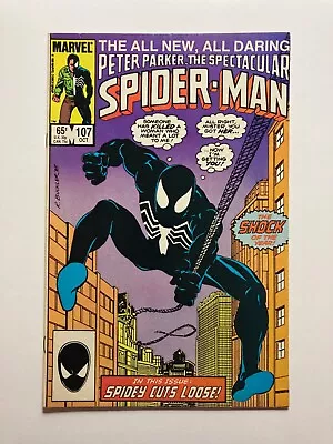Buy Peter Parker Spectacular Spider Man # 107 - Marvel Comics 1985 - Nm • 14.39£