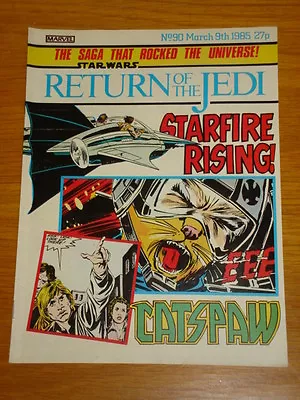 Buy Star Wars Return Of The Jedi #90 March 9 1985 British Weekly Comic • 4.99£