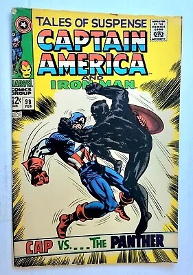 Buy Tales Of Suspense Featuring Captain America And Iron Man #98 (Feb 1968, Marvel) • 67.24£