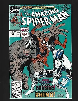Buy Amazing Spider-Man #344 FNVF 1st Brief Cletus Kasady (Carnage) 1st Cardiac Venom • 15.98£
