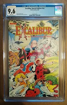 Buy Excalibur Special Edition #1 (1987) CGC 9.6 Key 1st Appearance Of Excalibur MCU • 78.80£