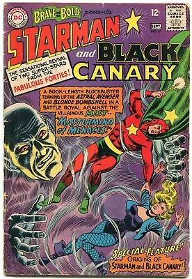 Buy Brave And The Bold #61 1965-1st Silver Age Mist- Black Canary & Starman Origin • 30.24£
