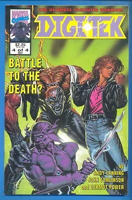 Buy Digitek.number 4 Of 4.march 1993.marvel Comics • 2£