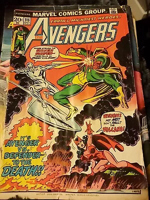 Buy Avengers #116 Romita Silver Surfer Vision Cover Key Defenders War 1st Pr Marvel • 14.19£